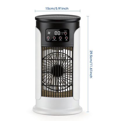 FRESHWIND – 3-in-1 Portable Air Cooler with Humidifier and LED Night Light