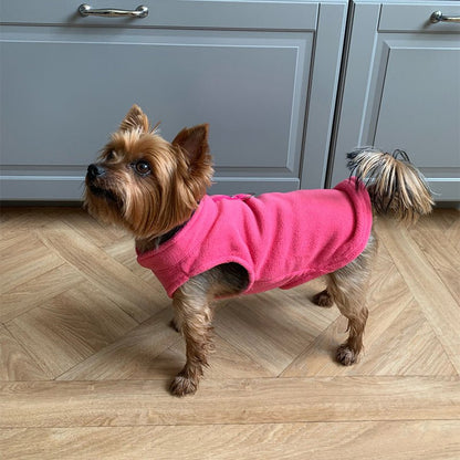 PETSNUG – Chaleco cálido para perro con anilla en D y forro de polar