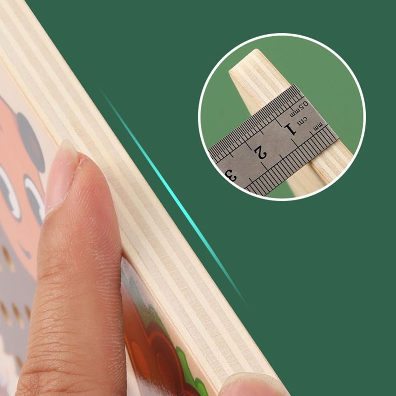 SmartToy – Juego educativo erizo de madera para contar y ensartar