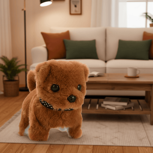ROBOBARK – Perro de peluche interactivo para diversión de juego animada