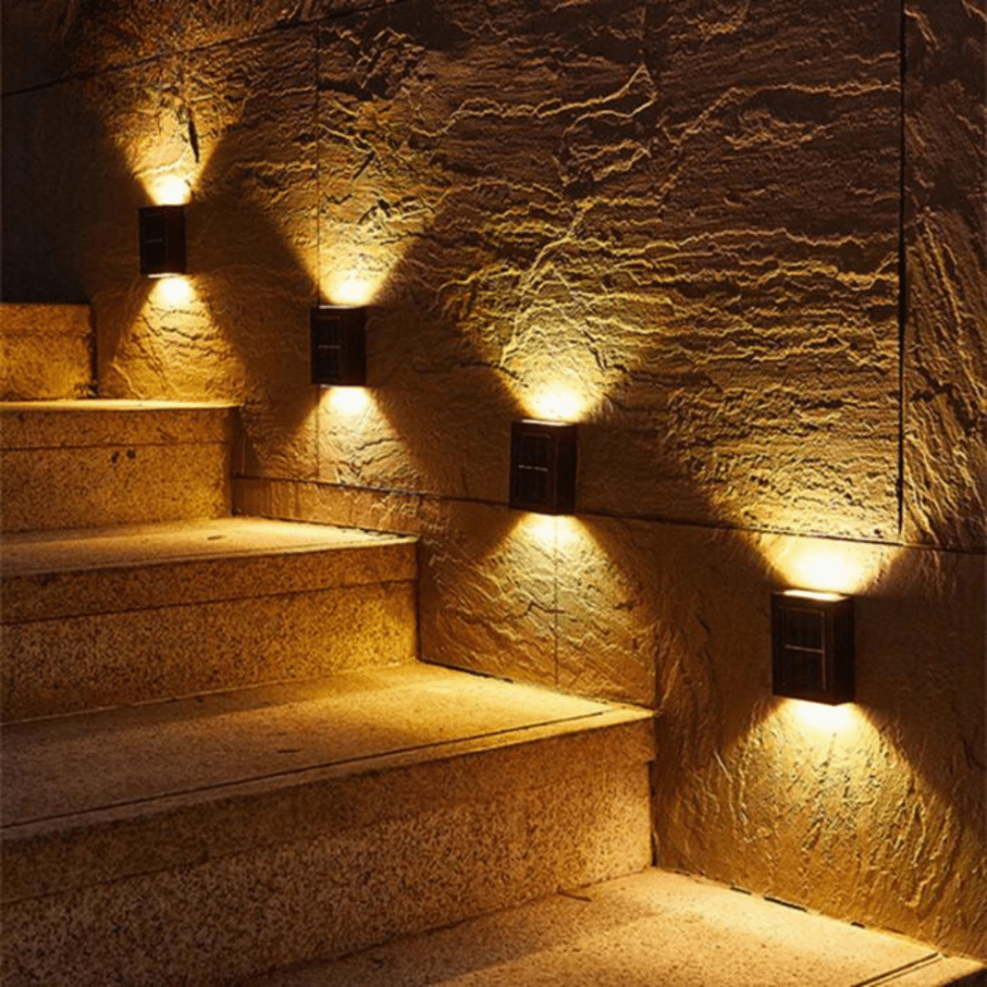 Luminize SolarLights - Wireless LED solar lights with twilight sensor & weatherproof design