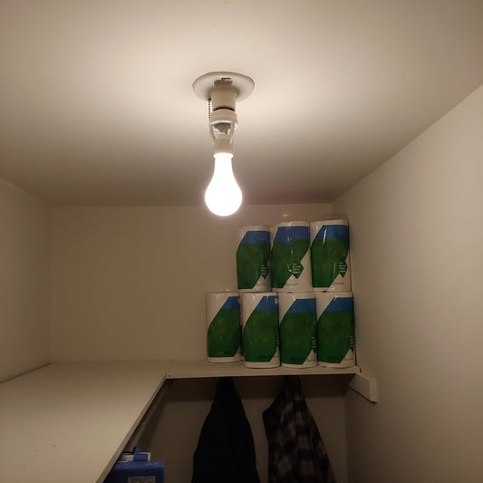 E27 Bewegungsmelder Lichtschalter - Automatische Steuerung für Innen & Außen 4