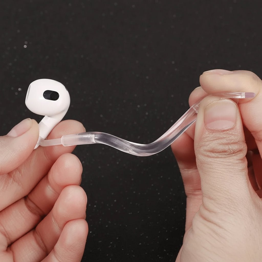 EARLOCK – Verstellbare Silikon-Ohrhaken für sicheren Halt der AirPods 1