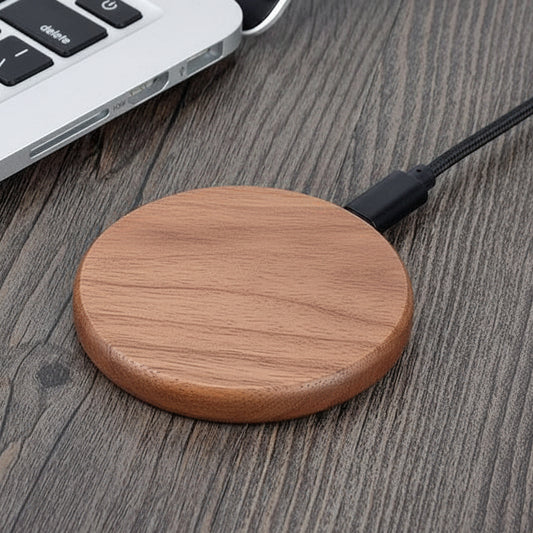 EARTHCHARGE – Schnelles kabelloses Qi-Ladegerät mit Öko-Bambus-Design 6