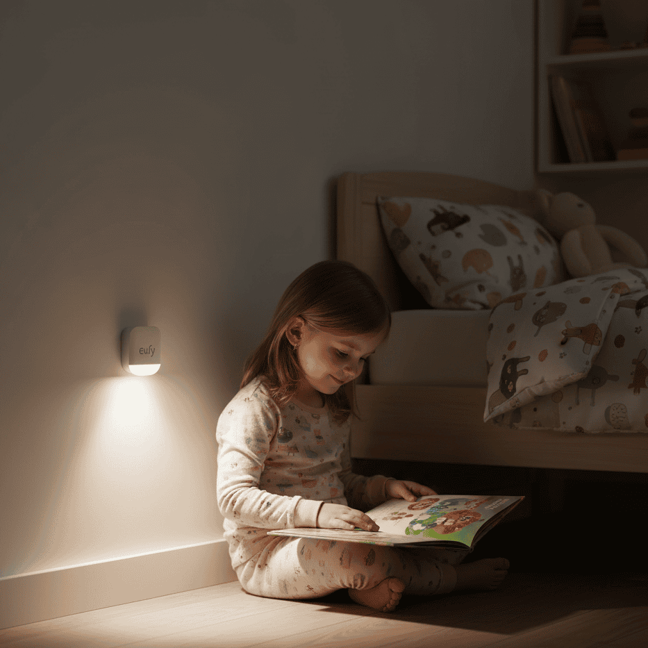 EASYGLOW – Warmweißes LED-Plug-In-Nachtlicht (6er-Pack) mit Smart Sensor 5