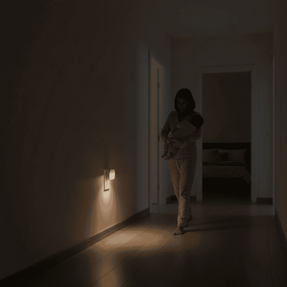 EASYGLOW – Warmweißes LED-Plug-In-Nachtlicht (6er-Pack) mit Smart Sensor 6