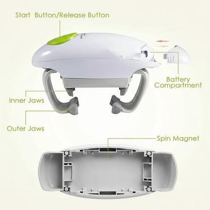 EASYPOP – Müheloser elektrischer Flaschenöffner – Leichtes ABS-Werkzeug zum Öffnen von Gläsern und Flaschen 2