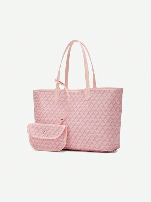 EASYTOTE – Lässige PVC-Umhängetasche für Frauen und Studenten 0