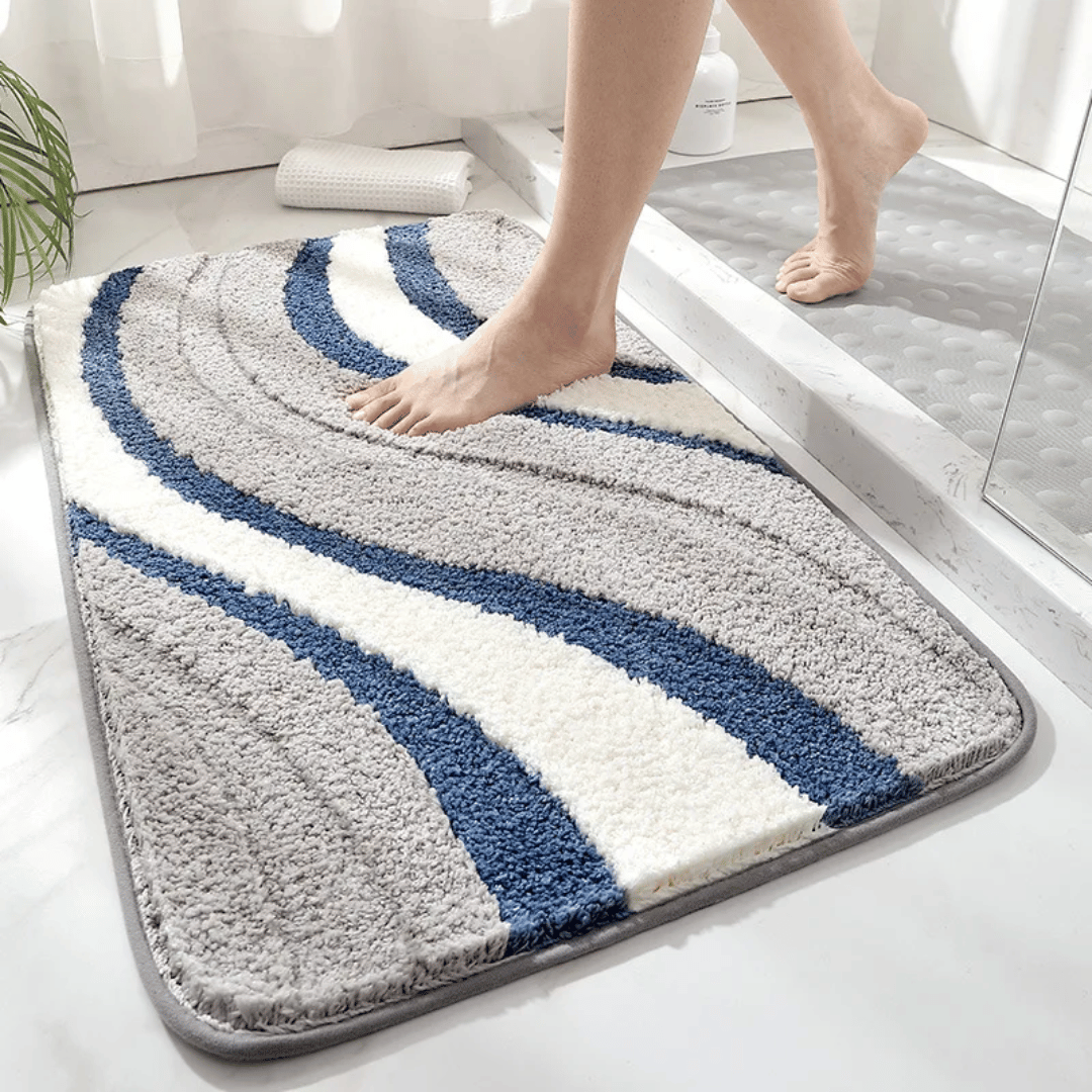ECOFLOOR – Rutschfeste Bio-Badematte für luxuriösen Badezimmerkomfort 3