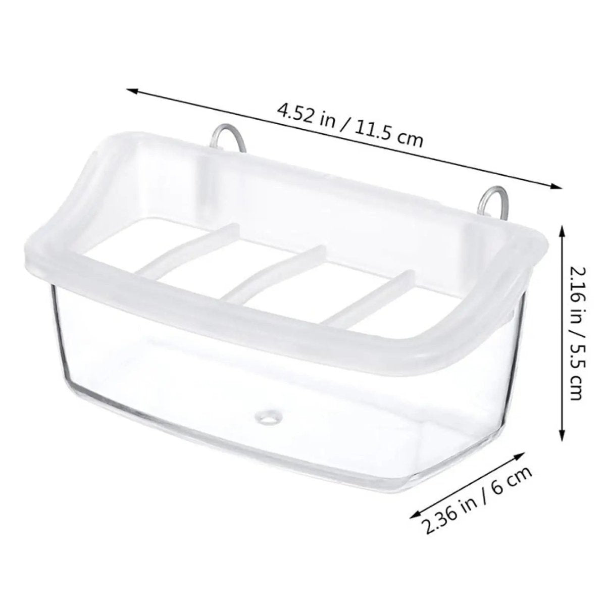 ECOGLANCE – Ökologischer Papageienfutterautomat mit transparenter 360-Grad-Sicht 7