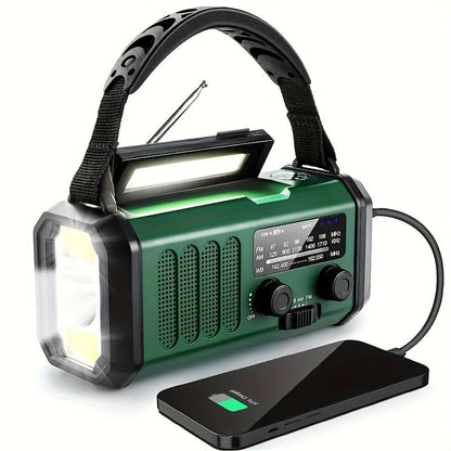 EcoPower Emergency Radio – All-in-One-Notfallradio mit Taschenlampe und USB-Ladefunktion