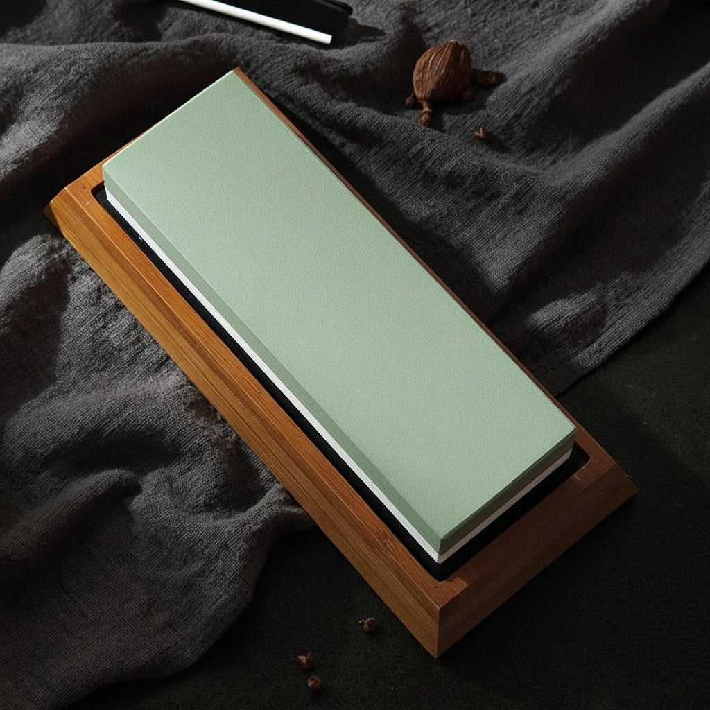 EDGEPERFECT – Diamant-Messerschärfer mit festem Winkel und Winkelführung 3