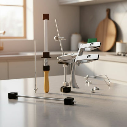 EDGEPRO – 2025 Verbesserter Messerschärfer mit festem Winkel und 360°-Drehbasis 0