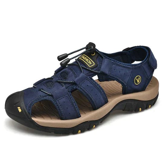 ELEGANCEURBAN – Herren-Wandersandalen mit geschlossener Zehenpartie und verstellbarer Passform 4