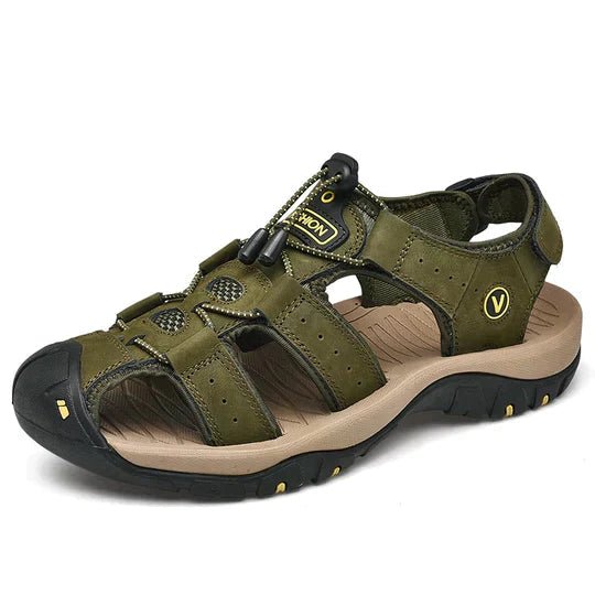 ELEGANCEURBAN – Herren-Wandersandalen mit geschlossener Zehenpartie und verstellbarer Passform 6