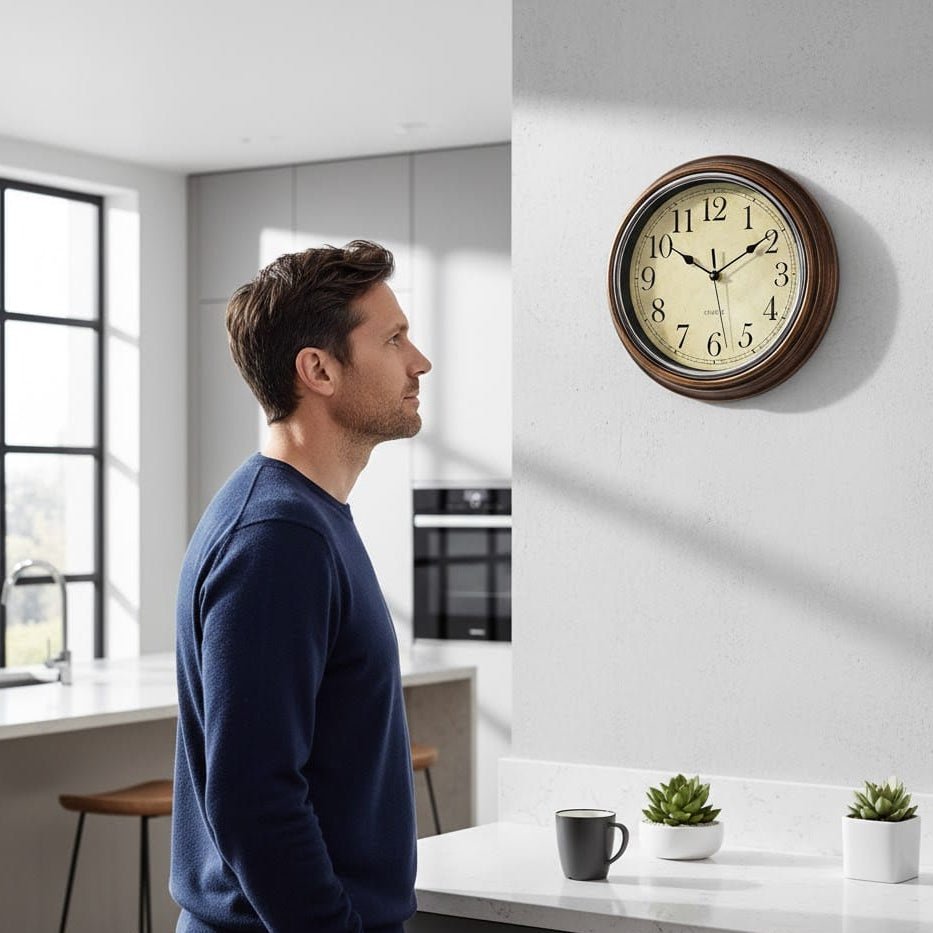 ELEGANTIME – Klassische Wanduhr für jedes Interieur 3