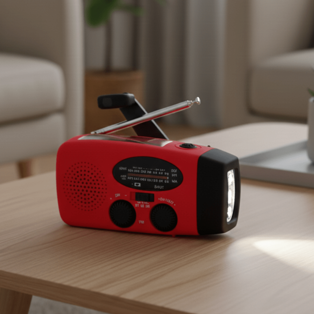 StormGuard emergency radio | LED lamp & crank power | weather alerts ...