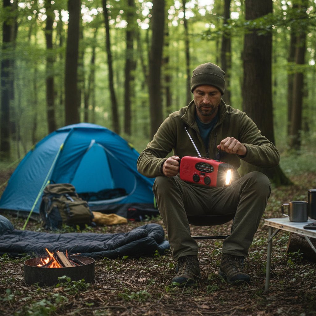 EMERGRADIO – Multifunktionales Notfallradio mit Powerbank, Taschenlampe und Wetterwarnungen 1