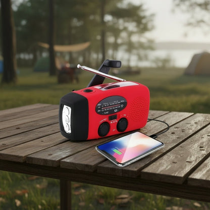 EMERGRADIO – Multifunktionales Notfallradio mit Powerbank, Taschenlampe und Wetterwarnungen 3