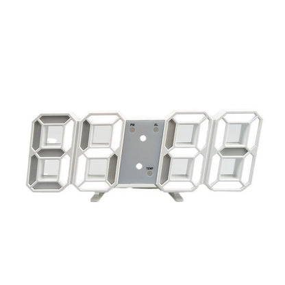 EONWAVE – Leuchtende 3D-Digitaluhr mit Sprachsteuerung und lautlosem Alarm 8