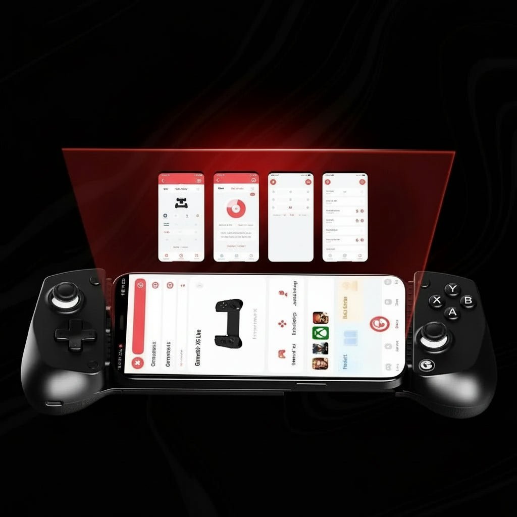 ERGOGAME – X5 Lite Mobile Controller mit Hall-Effekt-Joystick und ergonomischem Griff 4