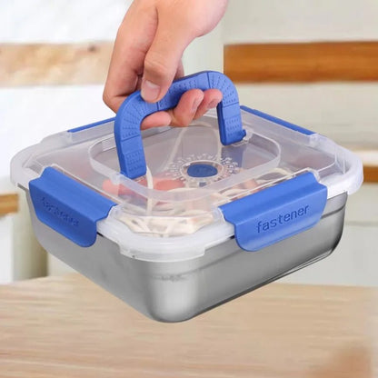 Edelstahl Brotdose - Versiegelte Lunchbox für Frische, 1800ml/2500ml 1
