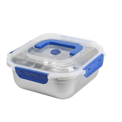 Edelstahl Brotdose - Versiegelte Lunchbox für Frische, 1800ml/2500ml 7
