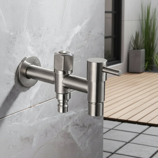 GARDENPRO – Grifo exterior de acero inoxidable premium
