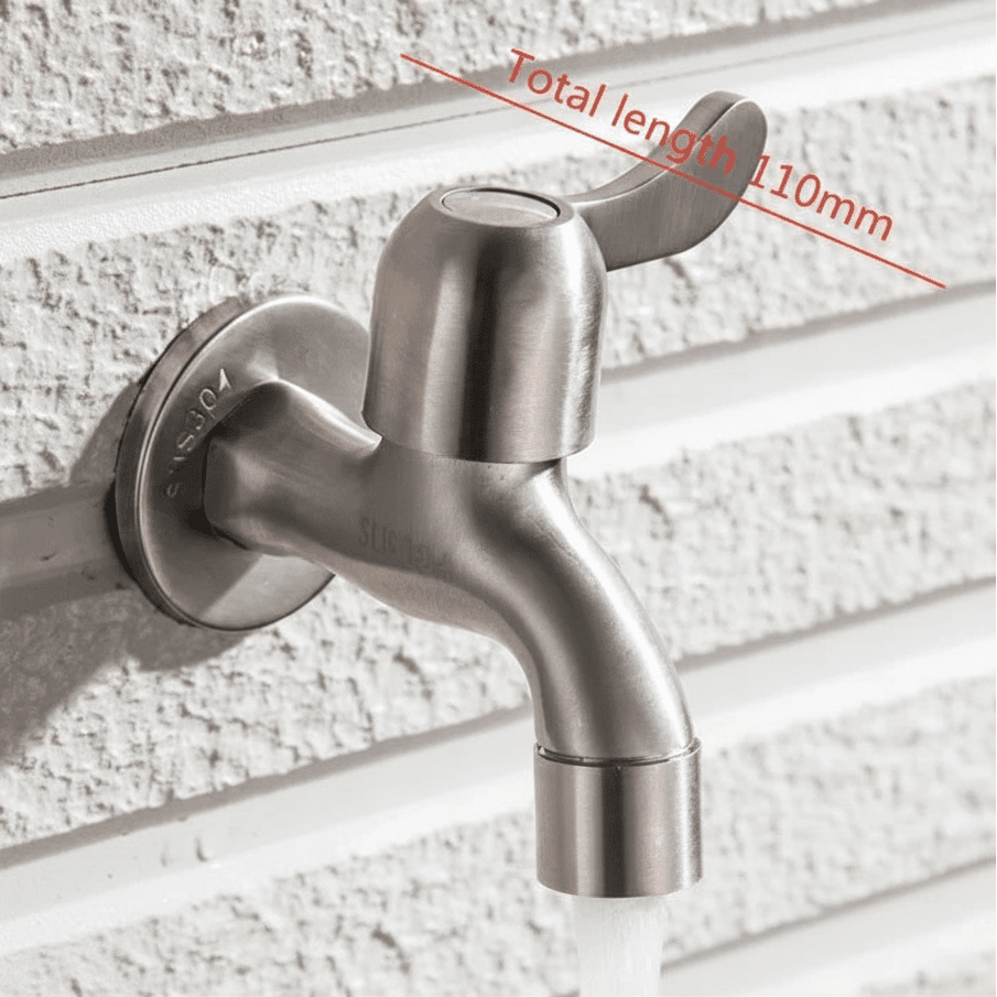 GARDENPRO – Grifo exterior de acero inoxidable premium