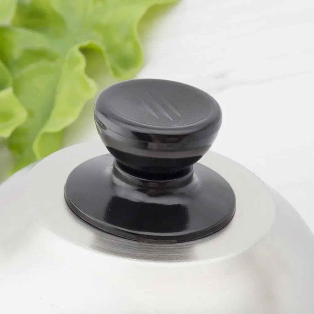 PanShield – stainless steel lid for even cooking & melting