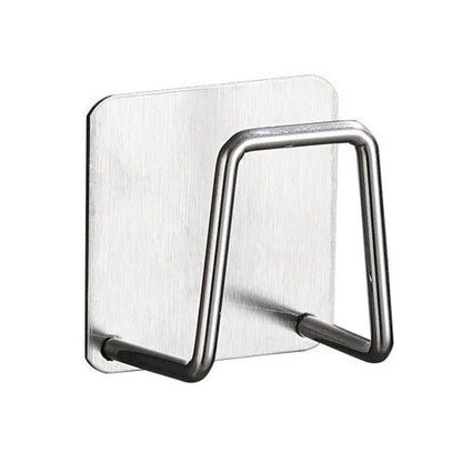 Edelstahl Küchenspüle-Caddy - Selbstklebender Küchenorganizer für Schwämme und Utensilien 13