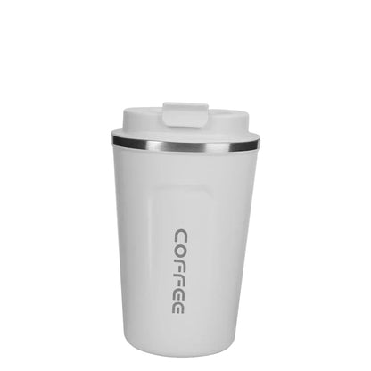 TravelMate Stainless Steel Thermal Mug – Insulated Travel Mug for Coffee & Tea, 380ml/510ml, Leak-Proof