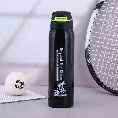 SteelMate – Botella de agua de acero inoxidable al vacío 500ml, de doble pared y a prueba de fugas
