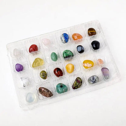 GemQuest Adventskalender 2025 – 24 natürliche Kristalle für Entdeckung & Freude