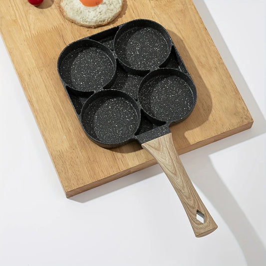 OVELLETTE – Versatile 4-Hole Omelette Pan for Quick Breakfast