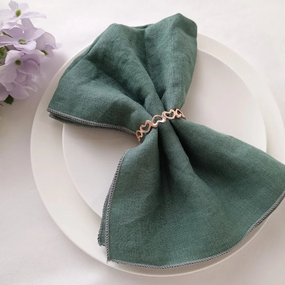 REFINELINEN – Serviettes en lin élégantes pour un dîner intemporel