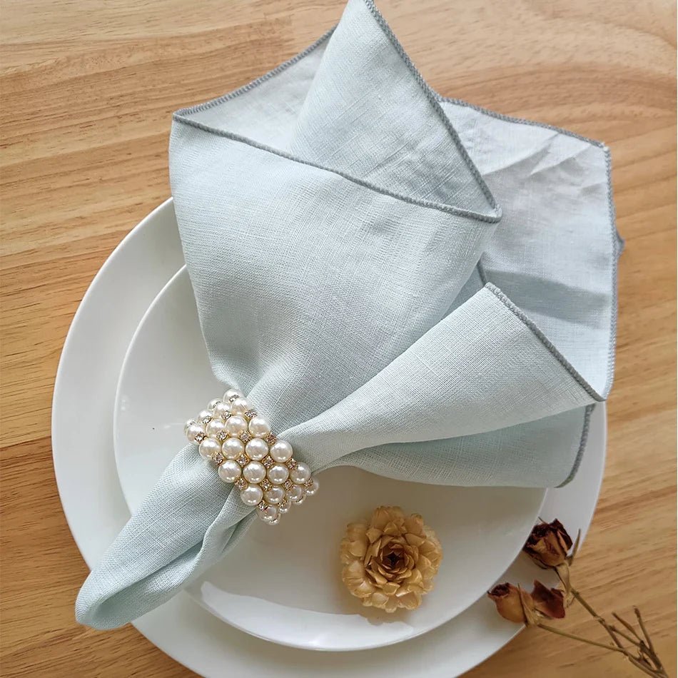 REFINELINEN – Serviettes en lin élégantes pour un dîner intemporel