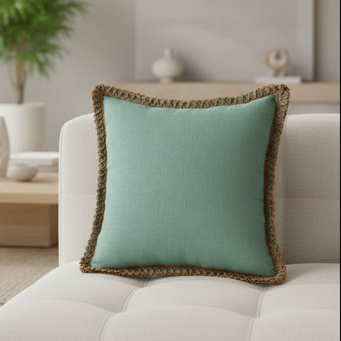 DEKOLIEBE – Cuscino decorativo elegante in stile francese con design colorato vivace