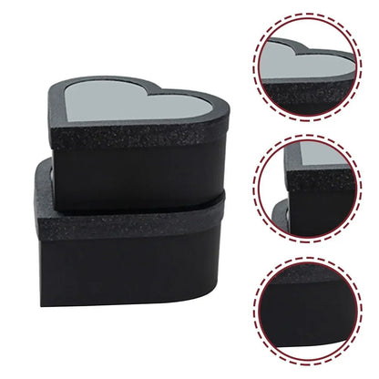 ROMANCECASE – Élégante boîte cadeau en forme de cœur pour présentations florales romantiques