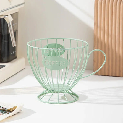 PODHAVEN – Compact decoratief rek voor koffiecapsules & snoepgoed