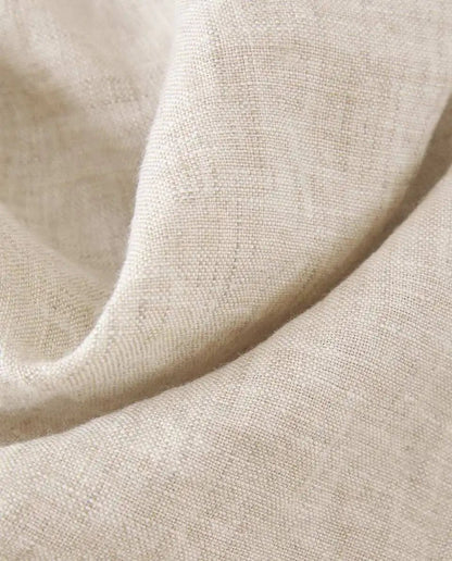 LOOMED LINEN – Serviette en lin faite à la main avec bordure délicate à volants