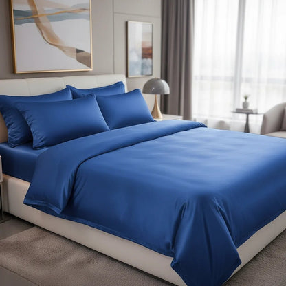 CALMERA GENTLUX – Weiches Ice-Silk-Satin-Spannbettlaken für luxuriösen Komfort