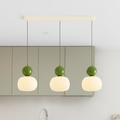 ART DECO PENDANT - Elegant hanging lamp in the style of the golden era