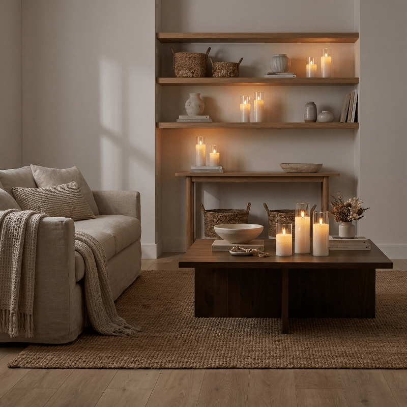 Elegante Flammenlose LED-Kerzen im 9er-Set mit Realistischem Flackern 4