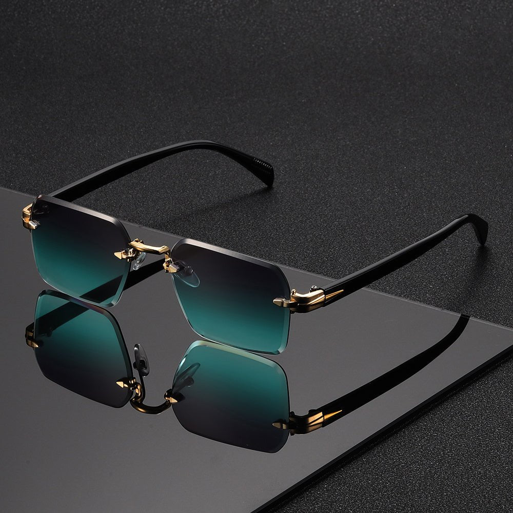 Elegante Herrenbrille Randlos – Minimalistisches Design, Leicht und Bequem 1