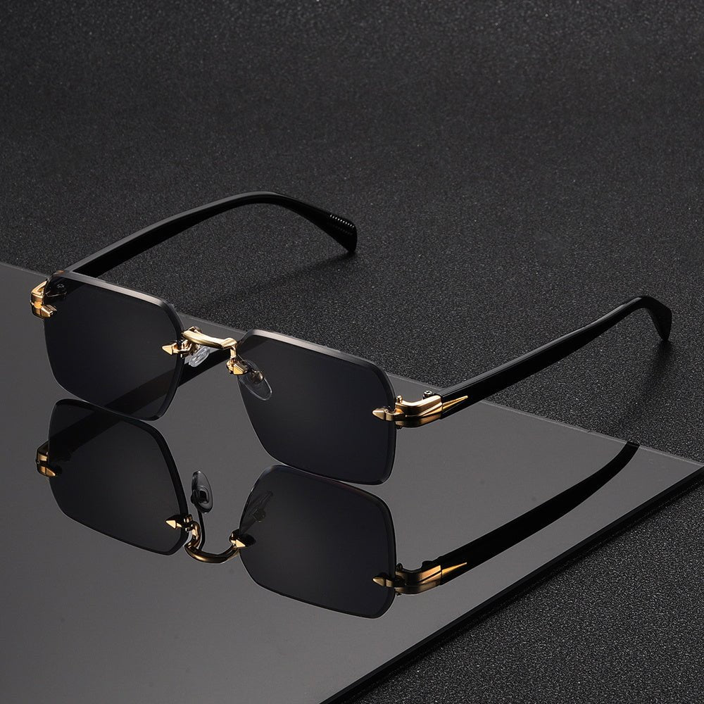 Elegante Herrenbrille Randlos – Minimalistisches Design, Leicht und Bequem 3