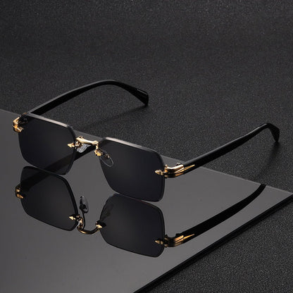 Elegante Herrenbrille Randlos – Minimalistisches Design, Leicht und Bequem 3