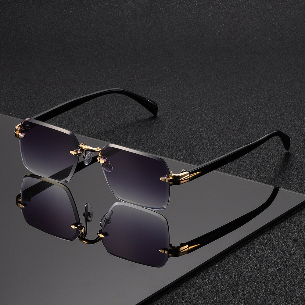 Elegante Herrenbrille Randlos – Minimalistisches Design, Leicht und Bequem 5