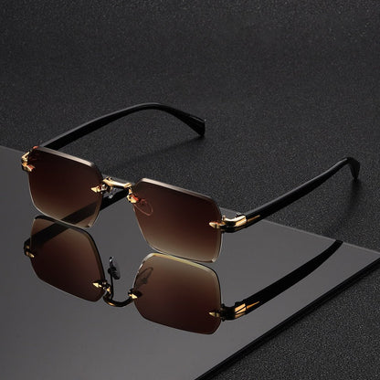 Elegante Herrenbrille Randlos – Minimalistisches Design, Leicht und Bequem 8