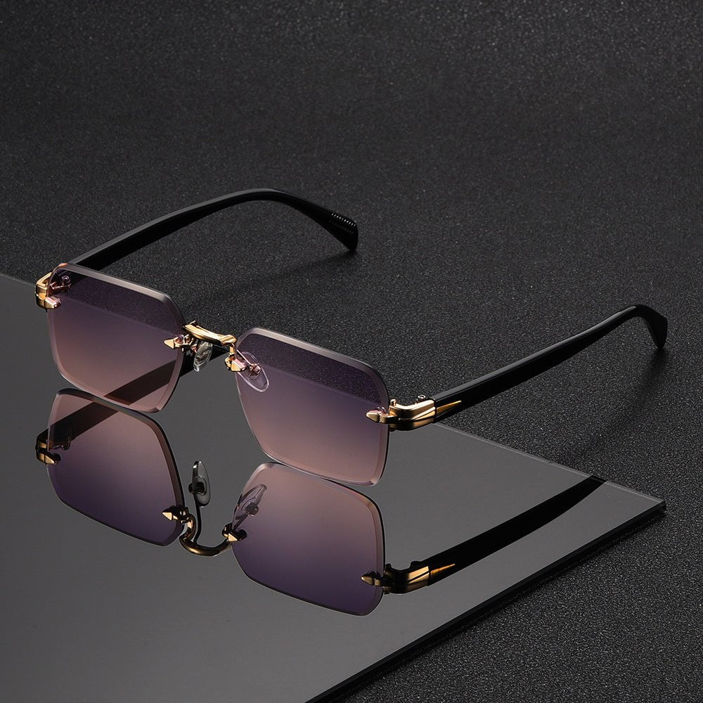 Elegante Herrenbrille Randlos – Minimalistisches Design, Leicht und Bequem 9